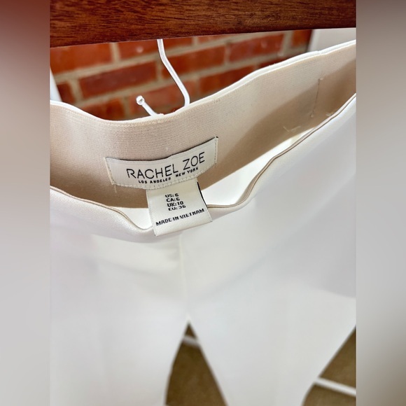 White Tailored Pants - Picture 3 of 11